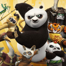 Set pentru botez Kung Fu Panda şi prietenii