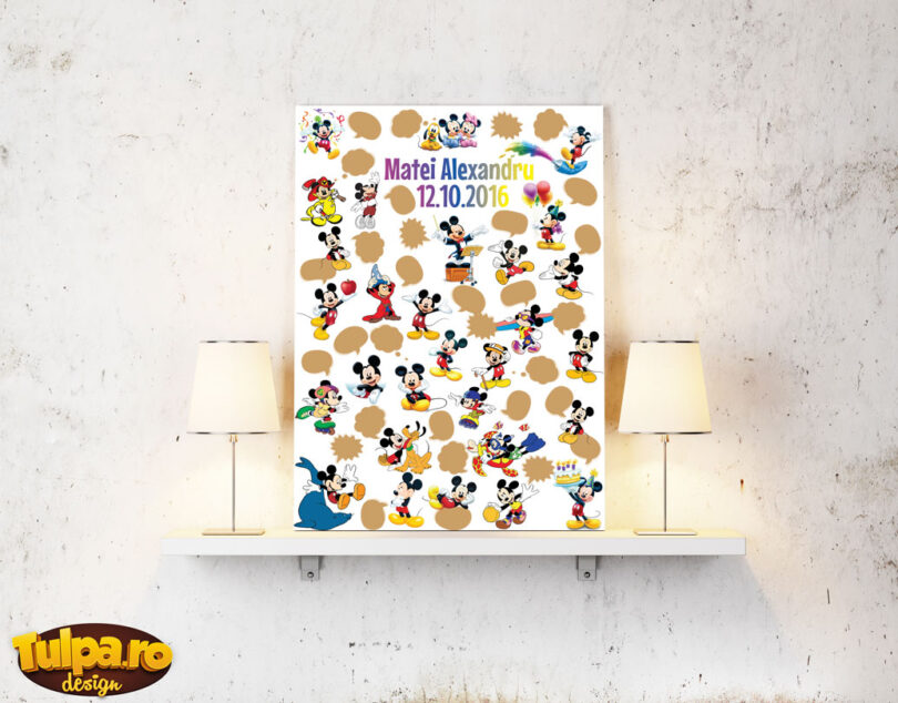 Guest Book Mickey Mouse