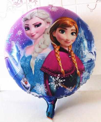 Balon mare cu Elsa si Anna din Frozen din desenul animat Frozen