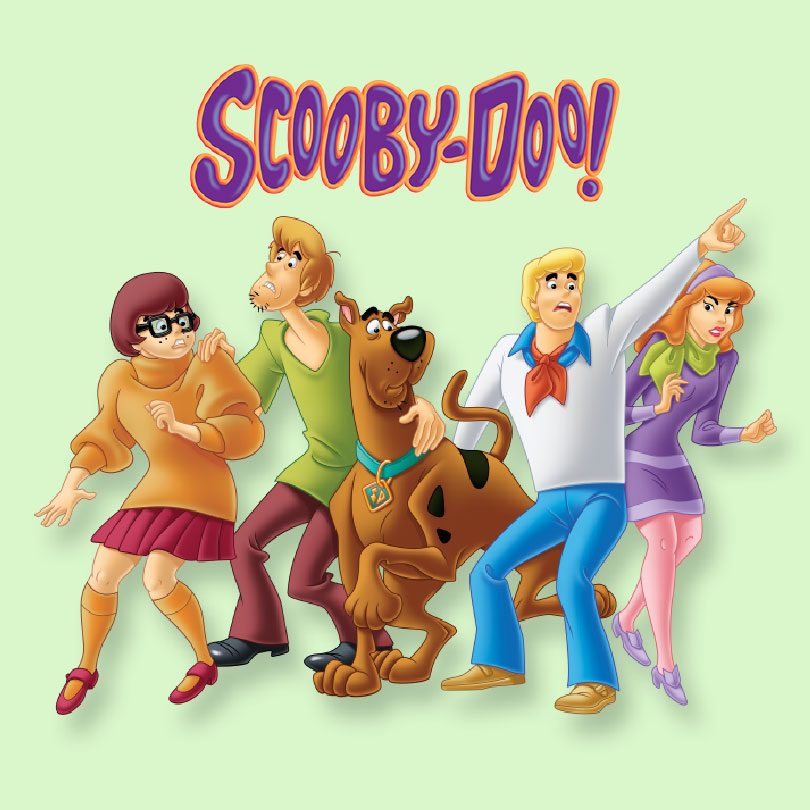 Set pentru botez cu Scooby Doo şi prietenii săi
