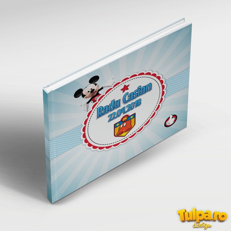 Carte de amintiri cu Mickey Mouse
