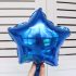 mini baloane albastre in forma de steluta