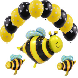 Set de baloane albinuţe