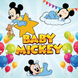 Set pentru botez cu Baby Mickey